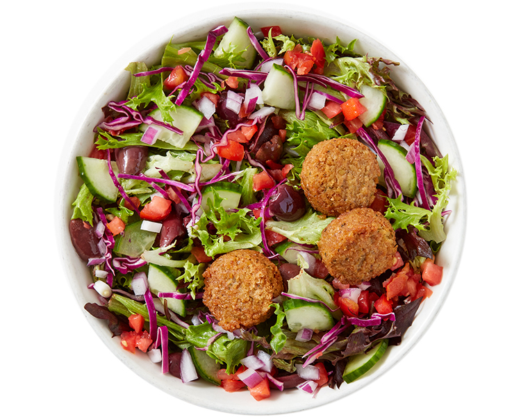 Halal Berrii Crunchii Salad at Freshii Sundance Calgary