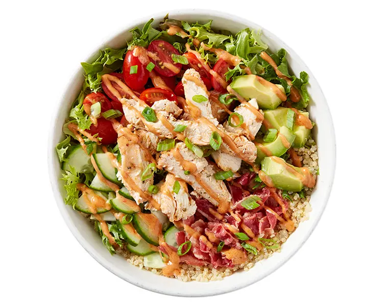 Official Freshii menu image for Bowls and Wraps for Lunch at Freshii Sundance