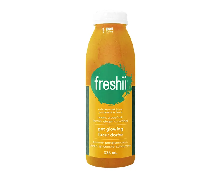 Official Freshii menu image for Get Glowing Juice at Freshii Sundance