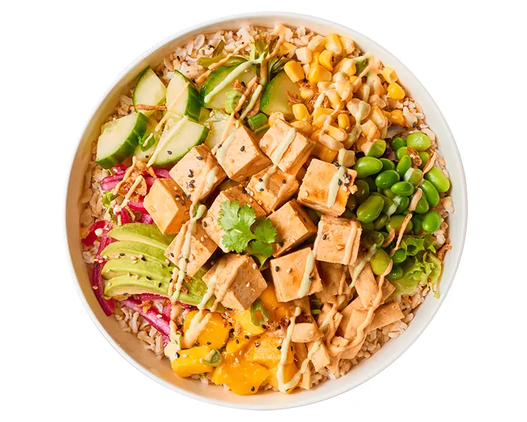 Poke Tofu Bowl