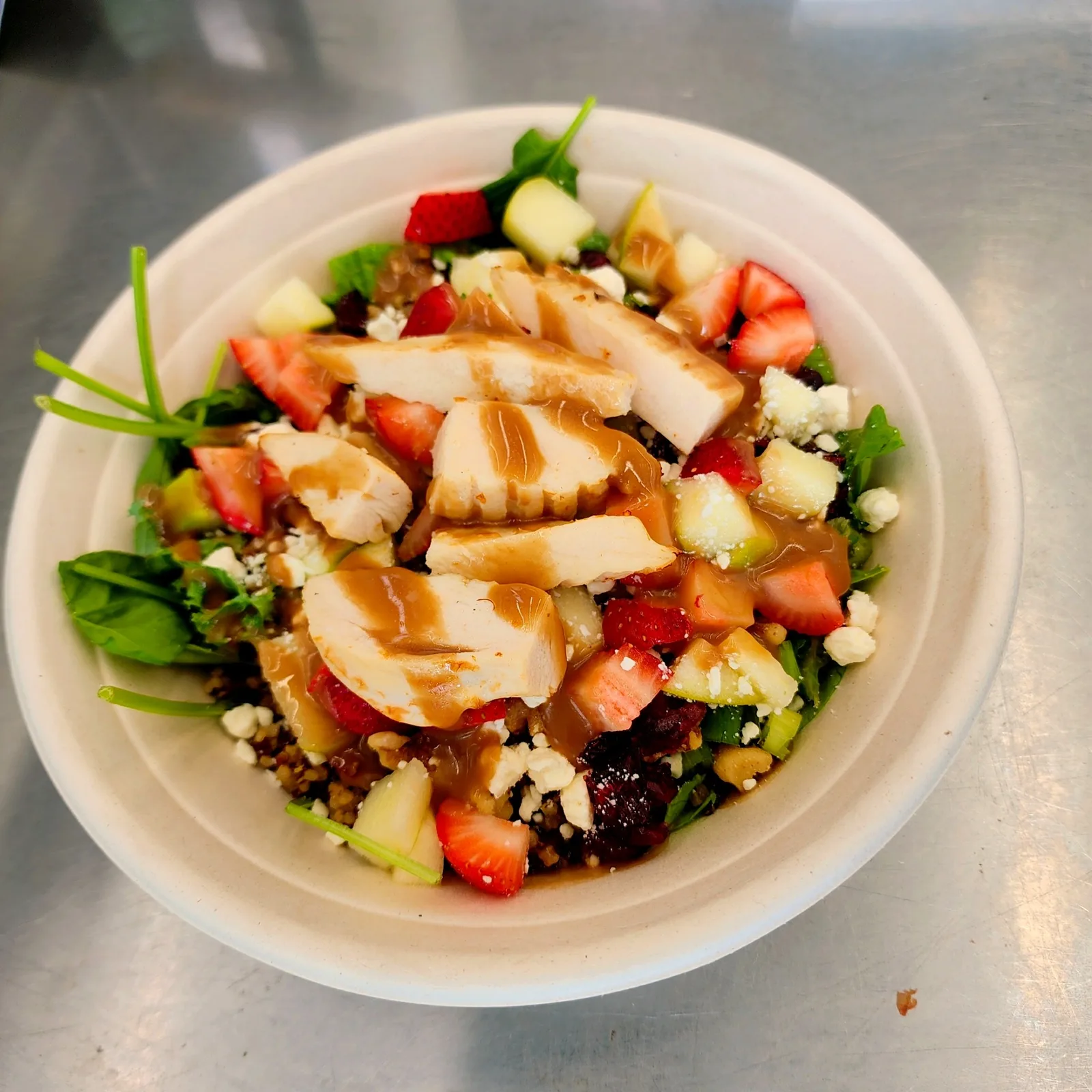 Freshii Sundance Berrii Crunchii Salad with chicken