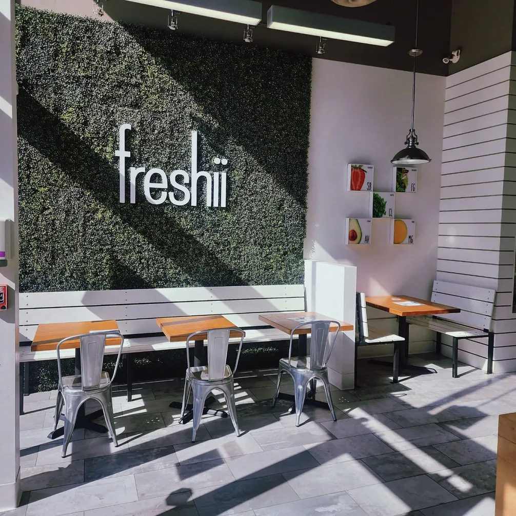 Freshii Sundance dining room