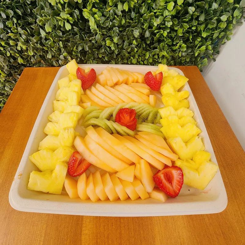 Fresh fruit platter made by Freshii Sundance for a catering order in Calgary