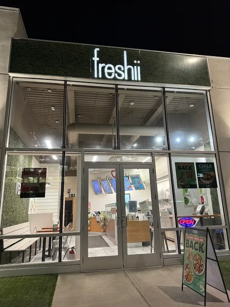 Freshii Sundance storefront at Sunpark Plaza