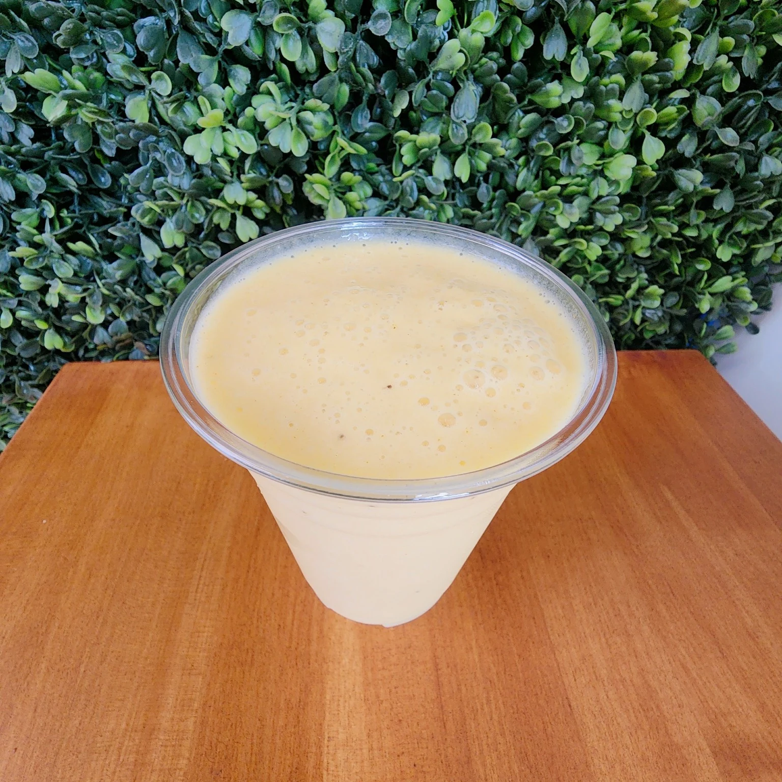 Tropical Mango Smoothie prepared at Freshii Sundance